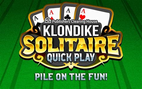 pch card games solitaire.